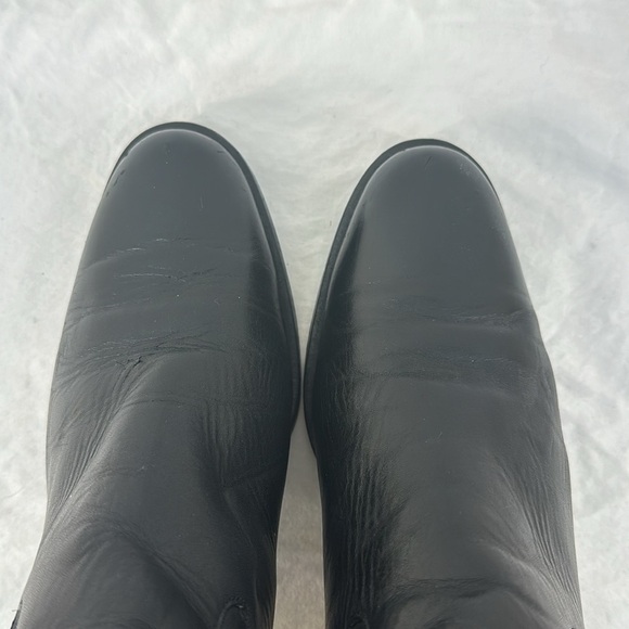 Lauren Ralph Lauren Leather Almond Toe Bootie - Picture 4 of 10